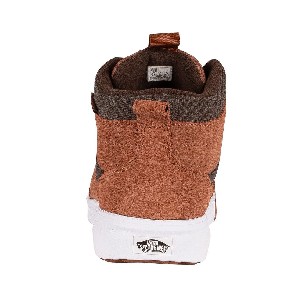 NWT Vans Men's Hi-Top Trainers Sneaker, Suede Argan Oil Demitasse, 10 - Picture 5 of 7
